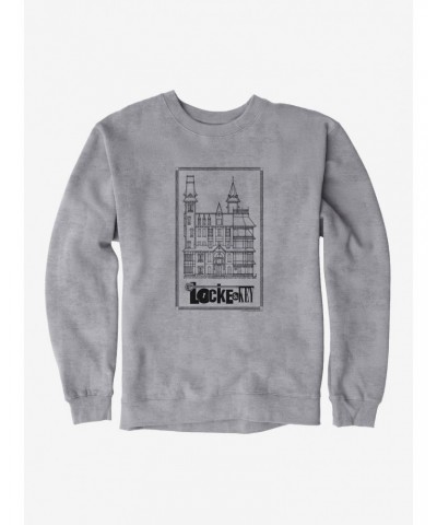 Locke And Key Blueprint Keyhouse Sweatshirt $10.33 Sweatshirts