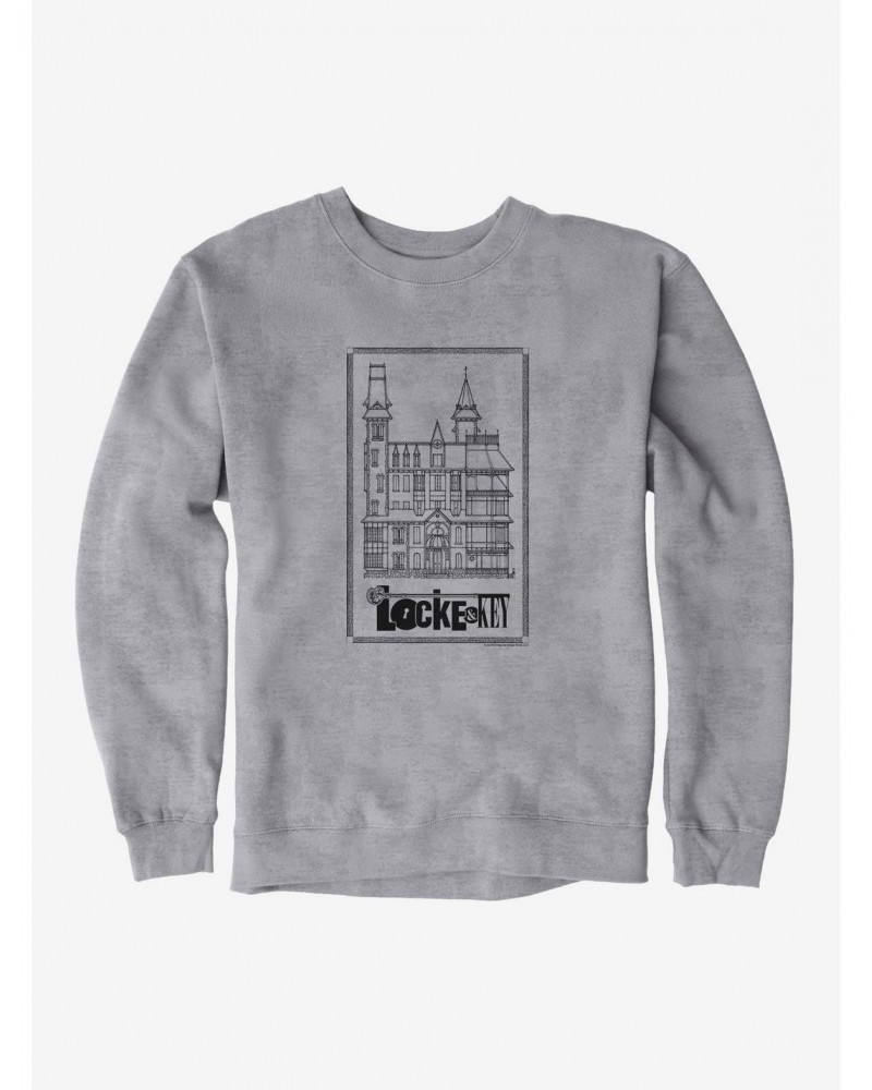 Locke And Key Blueprint Keyhouse Sweatshirt $10.33 Sweatshirts