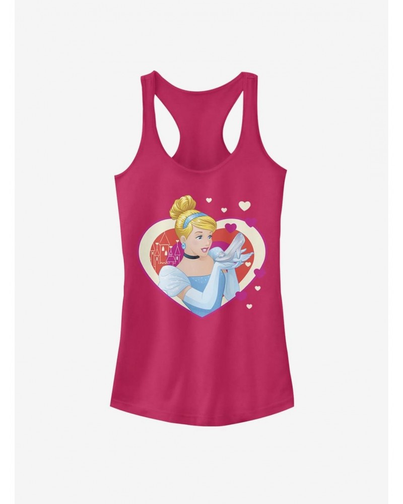 Disney Cinderella Classic Cinderella Hearts Girls Tank $10.71 Tanks