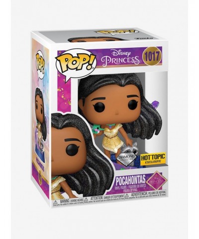 Funko Disney Princess Diamond Collection Pop! Pocahontas Vinyl Figure $5.22 T-Shirts