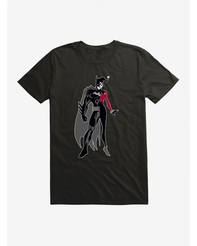 DC Comics Batman Half Batman Half Harley Quinn T-Shirt $7.84 T-Shirts