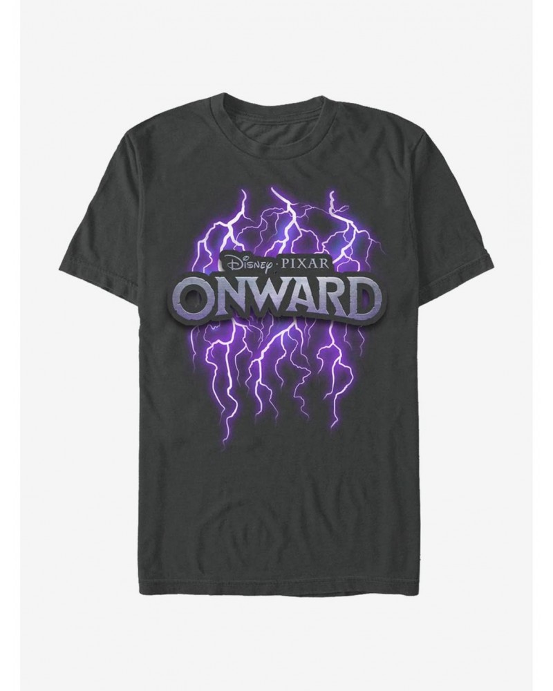 Disney Pixar Onward Logo Lightning T-Shirt $6.86 T-Shirts