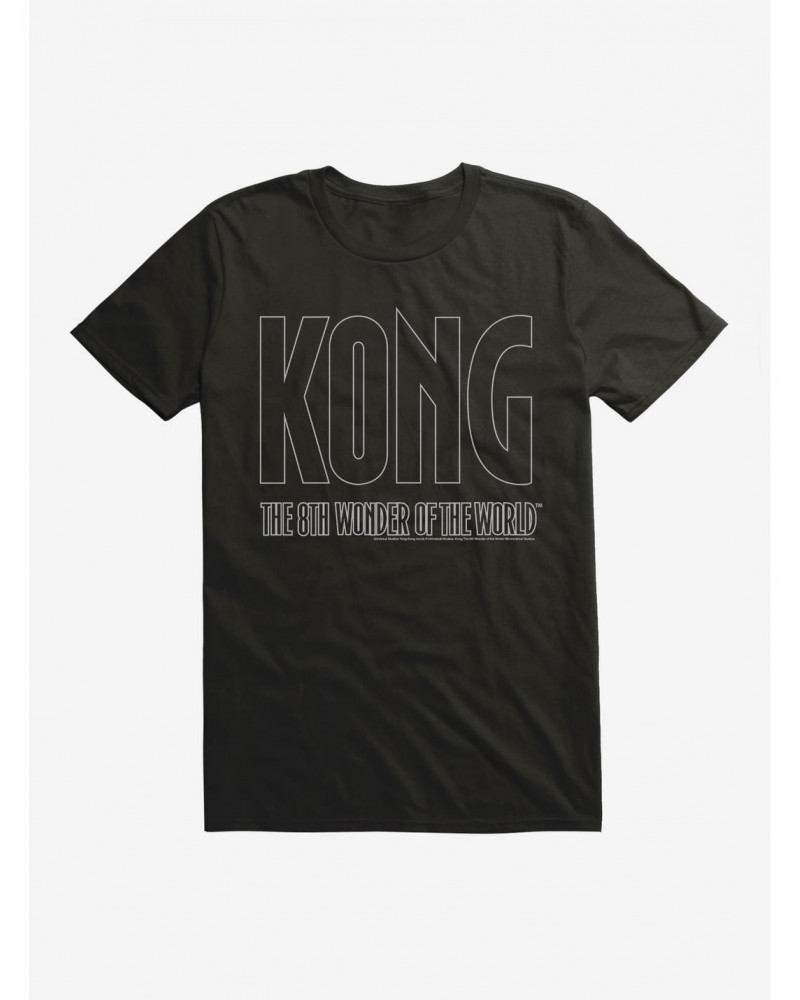 King Kong Eighth Wonder Outline T-Shirt $9.56 T-Shirts