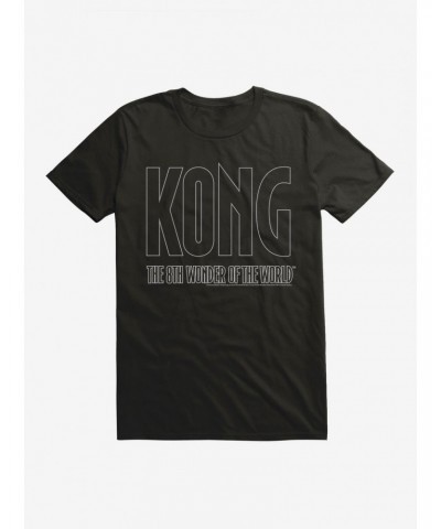 King Kong Eighth Wonder Outline T-Shirt $9.56 T-Shirts