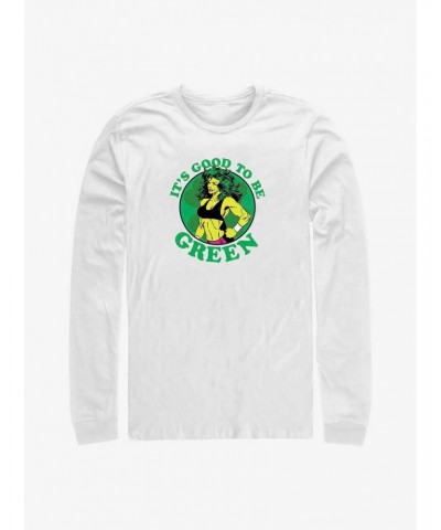 Marvel She Hulk It's Good To Be Green Long-Sleeve T-Shirt $8.16 T-Shirts