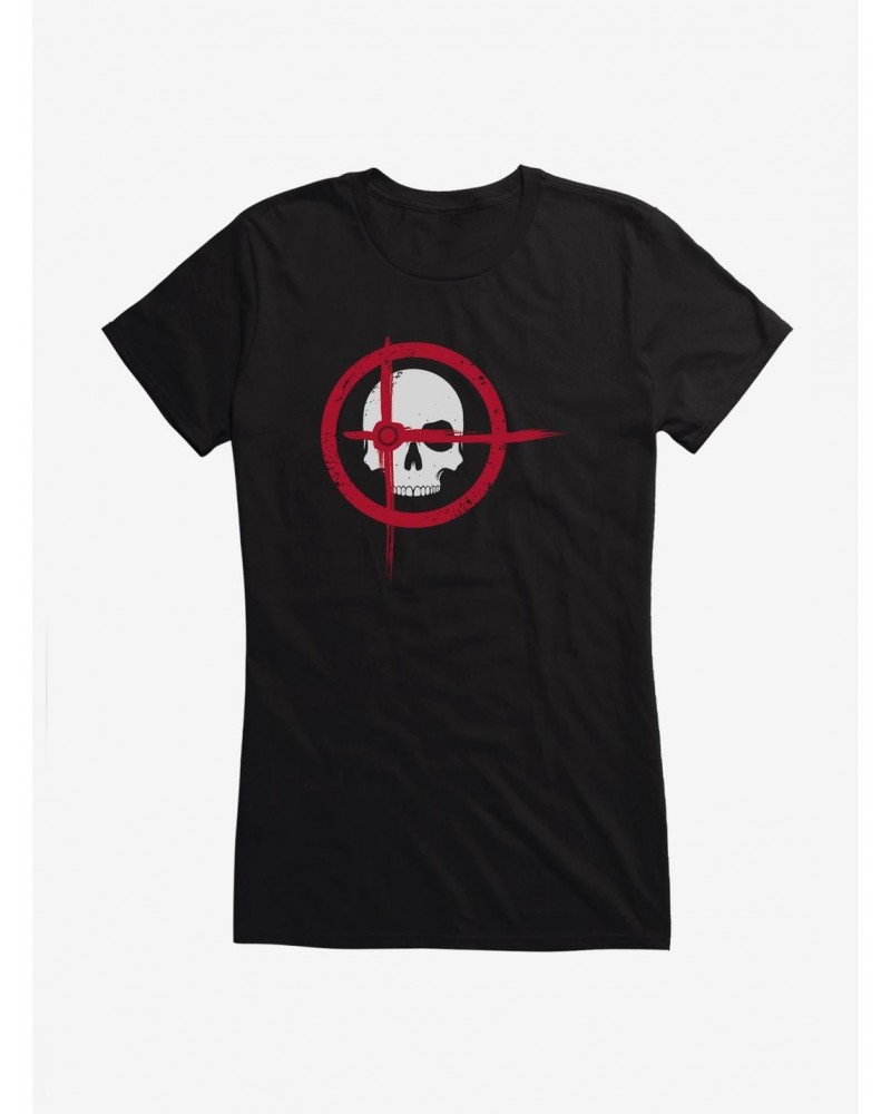 DC Comics Arrow Target Skull Girls T-Shirt $6.97 T-Shirts