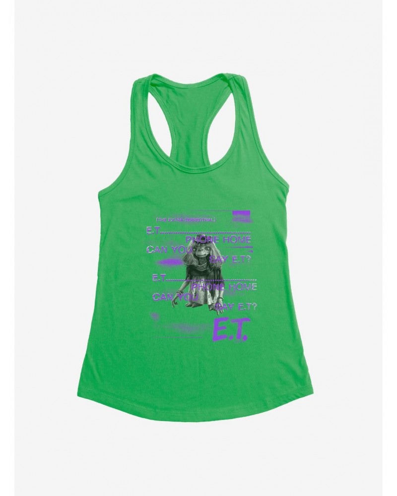 E.T. Phone Home Girls Tank $9.46 Tanks