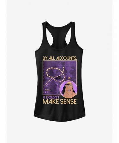 Disney The Emporer's New Groove Doesn't Make Sense Girls Tank $8.96 Tanks