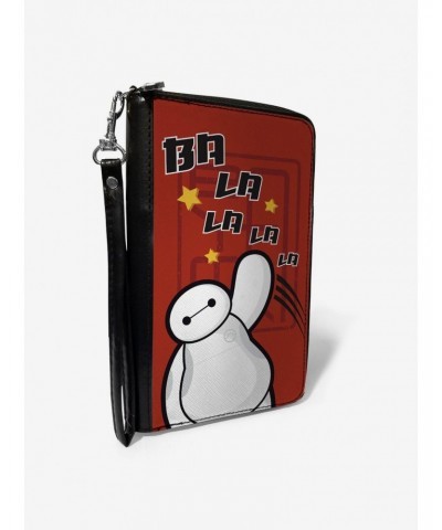 Disney Big Hero 6 Baymax Ba La La Pose Zip Around Wallet $13.41 Wallets