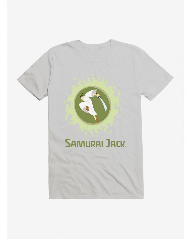 Samurai Jack Green Flames T-Shirt $7.84 T-Shirts