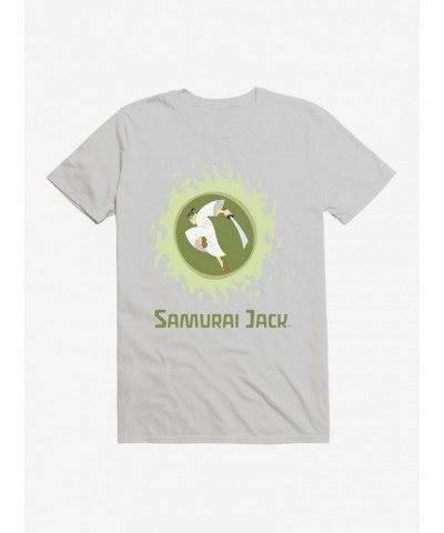 Samurai Jack Green Flames T-Shirt $7.84 T-Shirts