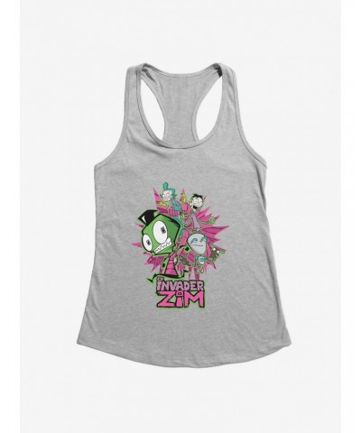 Invader Zim GIR & Roboparents Girls Tank $6.57 Tanks