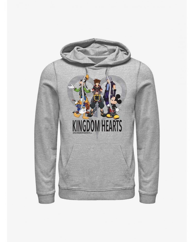 Disney Kingdom Hearts Heart Frame Hoodie $16.88 Hoodies