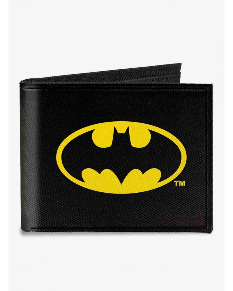 DC Comics Batman Canvas Bifold Wallet $6.90 Wallets