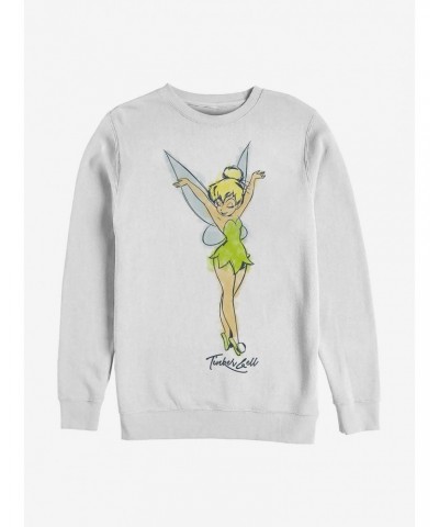 Disney Tink Watercolor Crew Sweatshirt $11.81 Sweatshirts