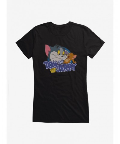 Tom And Jerry Friends And Foes Girls T-Shirt $8.96 T-Shirts