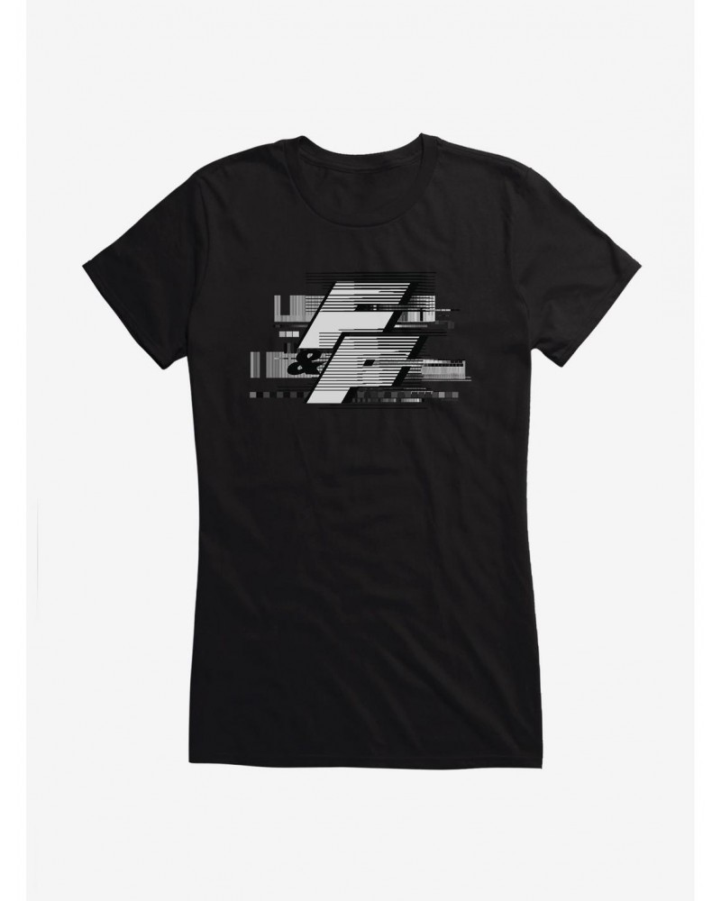 Fast & Furious Tile Logo Girls T-Shirt $7.77 T-Shirts