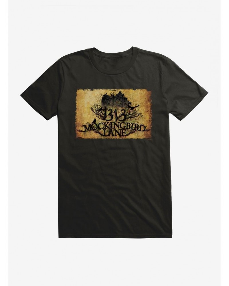 The Munsters Mockingbird Lane Stamp T-Shirt $6.31 T-Shirts