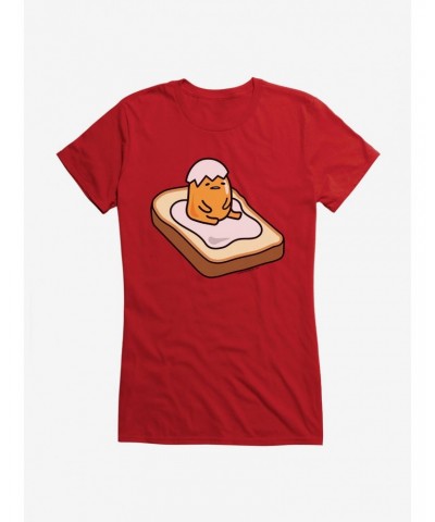 Gudetama On Toast Girls T-Shirt $7.37 T-Shirts