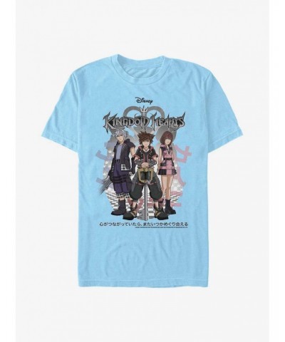 Kingdom Hearts Riku, Sora, and Kairi Group T-Shirt $5.93 T-Shirts