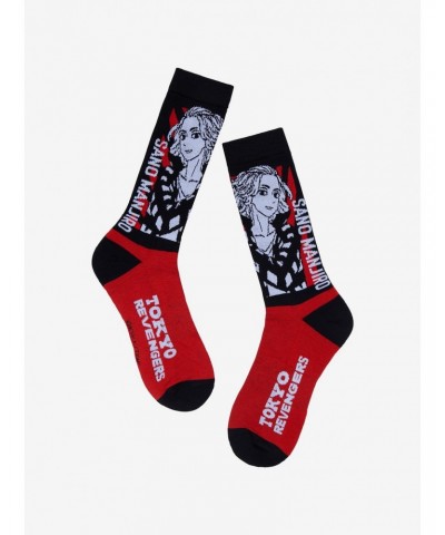 Tokyo Revengers Manjiro Sano Crew Socks $2.32 Socks