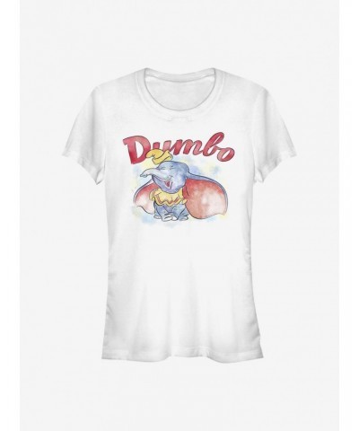 Disney Dumbo Watercolor Girls T-Shirt $8.47 T-Shirts