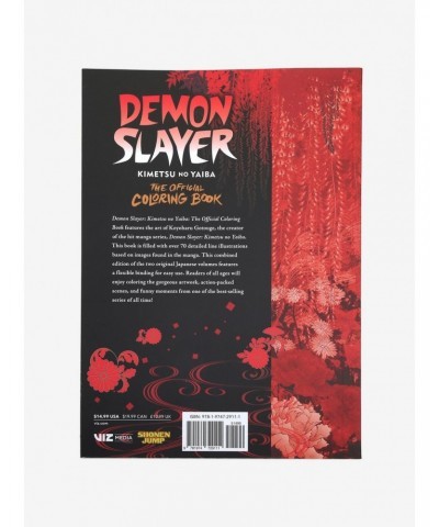 Demon Slayer: Kimetsu No Yaiba The Official Coloring Book $6.90 Books