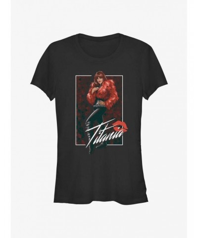 Marvel She-Hulk: Attorney At Law Titania Hero Shot Girls T-Shirt $8.72 T-Shirts