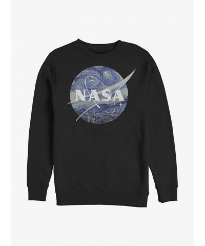 NASA Starry Logo Sweatshirt $12.69 Sweatshirts