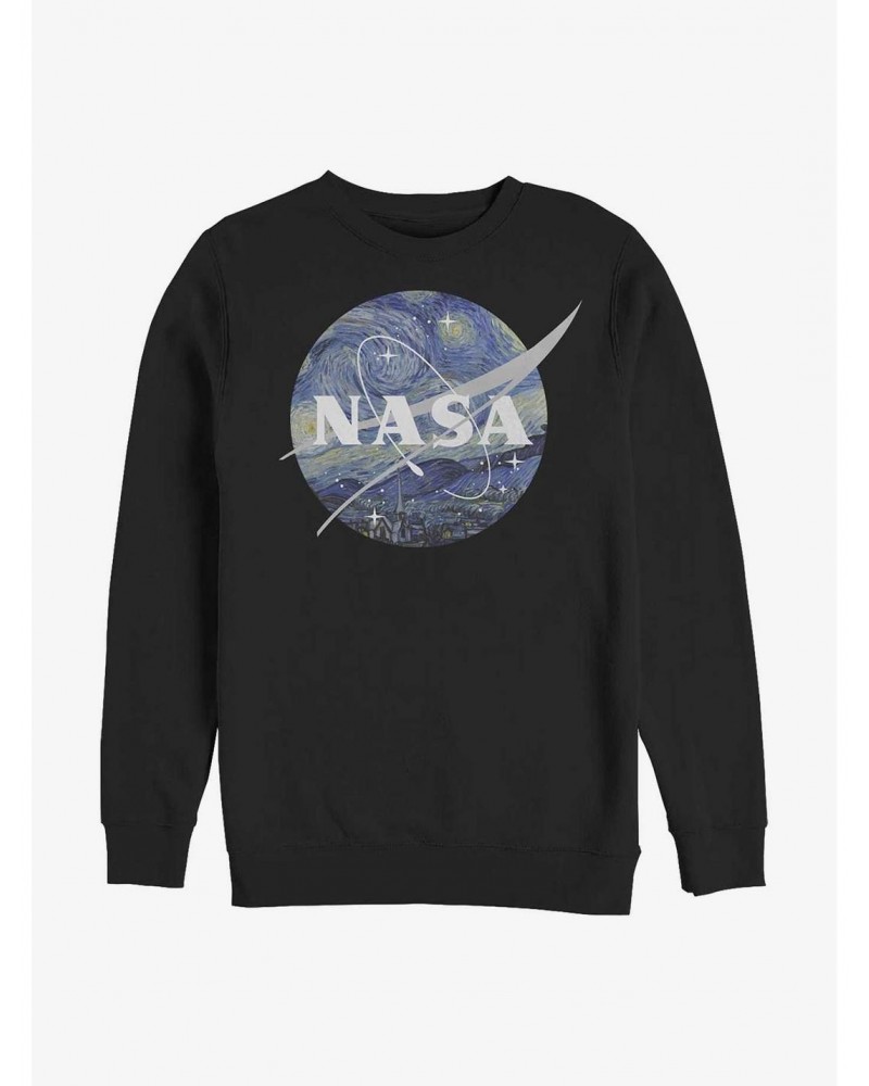 NASA Starry Logo Sweatshirt $12.69 Sweatshirts