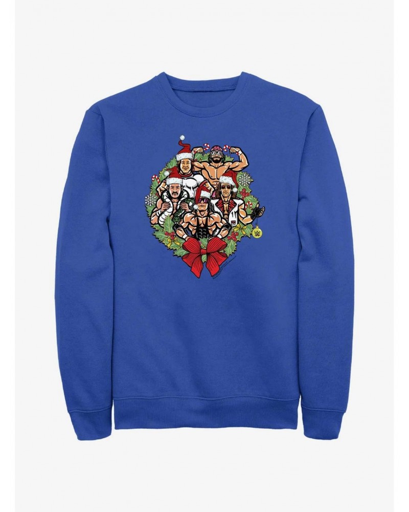 WWE Holiday Legends Wreath Sweatshirt $12.10 Sweatshirts