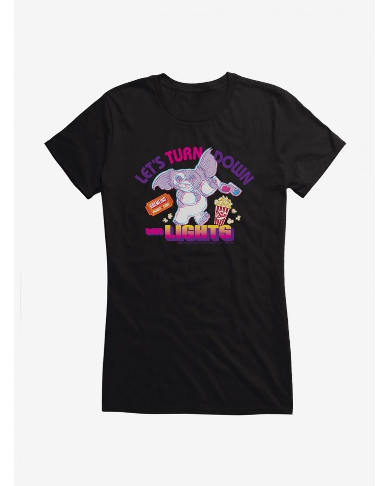 Gremlins Turn Down The Lights Girls T-Shirt $6.37 T-Shirts