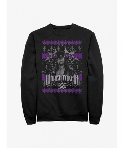 WWE The Undertaker Mark Calaway Ugly Christmas Sweatshirt $10.04 Sweatshirts