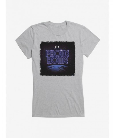 E.T. 40th Anniversary Phone Home Stars Girls T-Shirt $9.96 T-Shirts