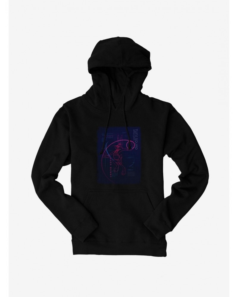 Space Jam: A New Legacy Bugs Bunny Tune Squad Digital Sketch Hoodie $15.09 Hoodies