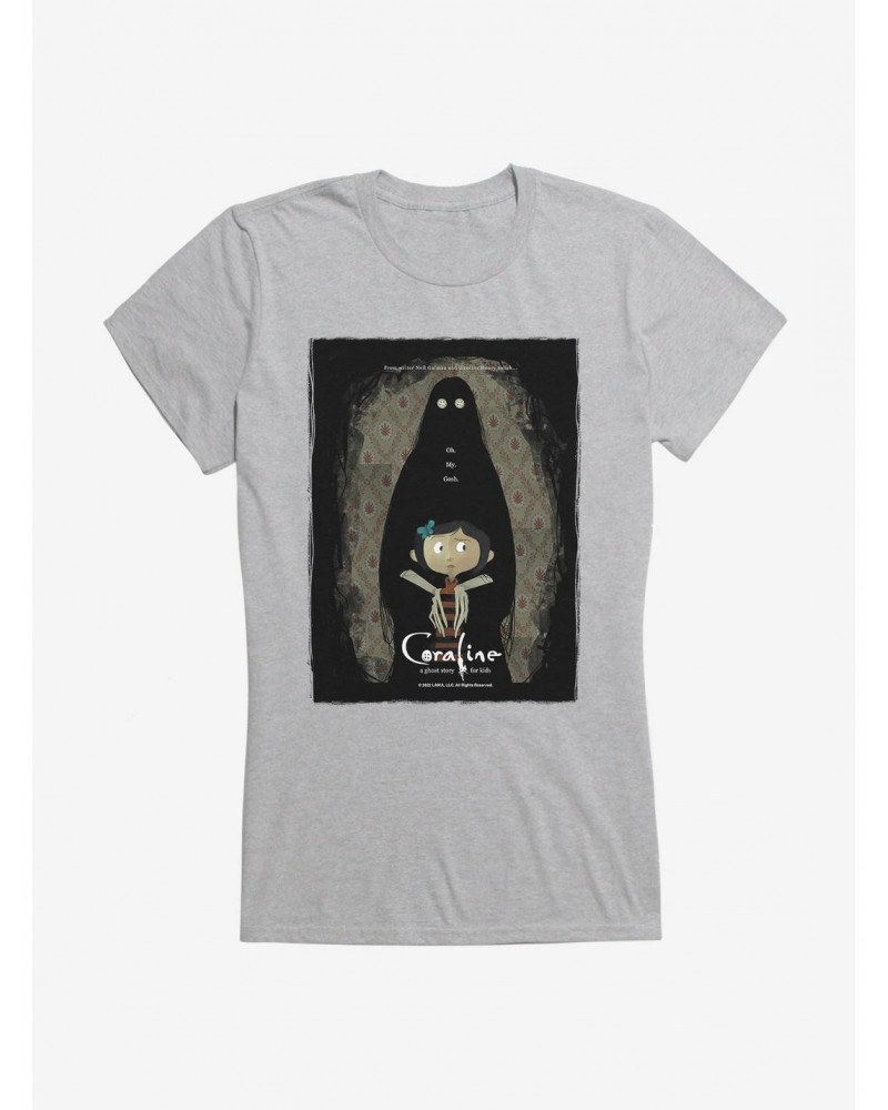 Coraline Ghost Story Poster Girls T-Shirt $8.22 T-Shirts