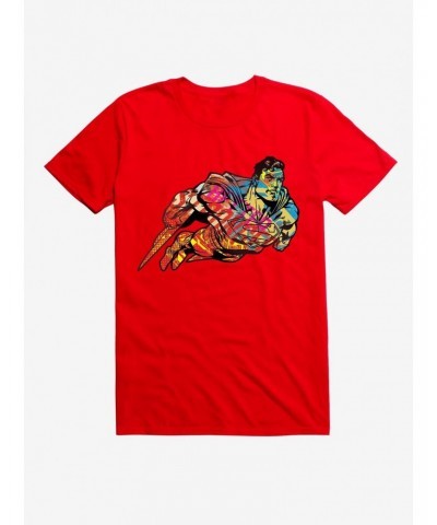 DC Comics Superman Tie Dye Flight T-Shirt $6.12 T-Shirts