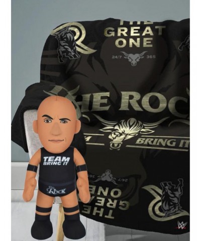 WWE The Rock Sleep Squad x Plush: Throw Blanket & Plush Bundle $21.87 Plush Bundles