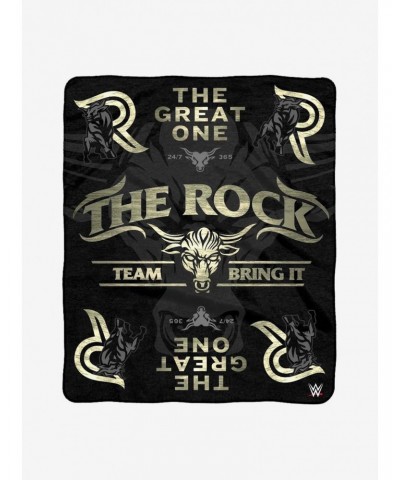 WWE The Rock Sleep Squad x Plush: Throw Blanket & Plush Bundle $21.87 Plush Bundles