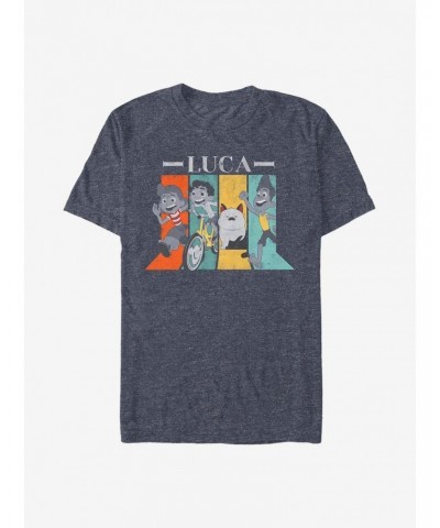 Disney Pixar Luca Characters Walk T-Shirt $9.18 T-Shirts