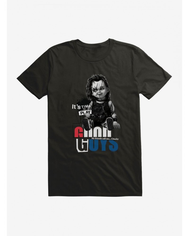 Chucky Time To Play T-Shirt $8.37 T-Shirts