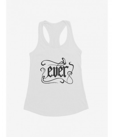 The School For Good And Evil Ever Text Girls Tank $7.57 Tanks