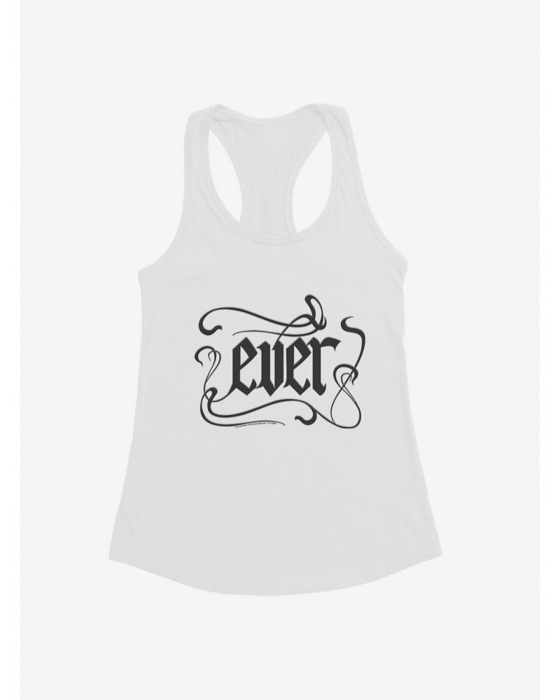 The School For Good And Evil Ever Text Girls Tank $7.57 Tanks